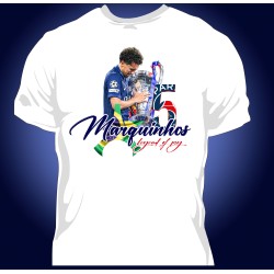T-shirt Homme Marquinhos N°5 legend of PSG