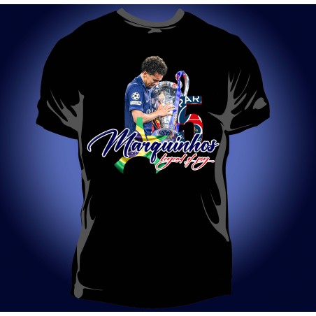 T-shirt Homme Marquinhos N°5 legend of PSG