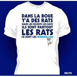 T-shirt Homme PSG Anti Om Chant Ultras