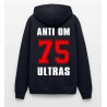 Sweat à capuche Homme PSG Anti Om Chant Ultras