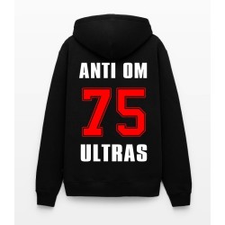 Sweat à capuche Homme PSG Anti Om Chant Ultras