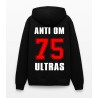 Sweat à capuche Homme PSG Anti Om Chant Ultras