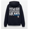 Sweat à capuche Homme PSG Anti Om Chant historique Ultras
