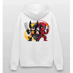 Sweat à capuche Homme DeadPool & Wolverine Marvel