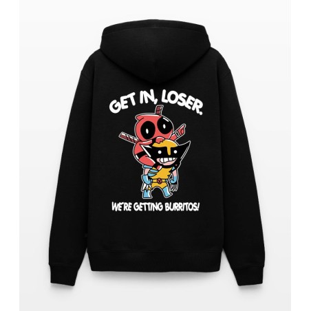 Sweat à capuche Homme DeadPool & Wolverine Loser