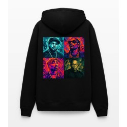 Sweat à capuche Homme Rap US Legends