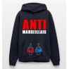 Sweat à capuche Homme PSG Anti Marseillais