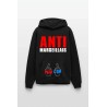 Sweat à capuche Homme PSG Anti Marseillais