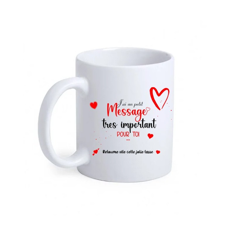 Mug Message D'amour