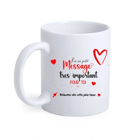 Mug Message D'amour