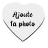 Magnet Coeur ( Photo Personnalisé )
