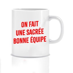 Mug Couple sacrée équipe