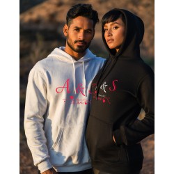 Sweat Unisex Personnalisé Initiale + date couple