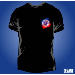 T-shirt Homme Zarco bleu blanc rouge