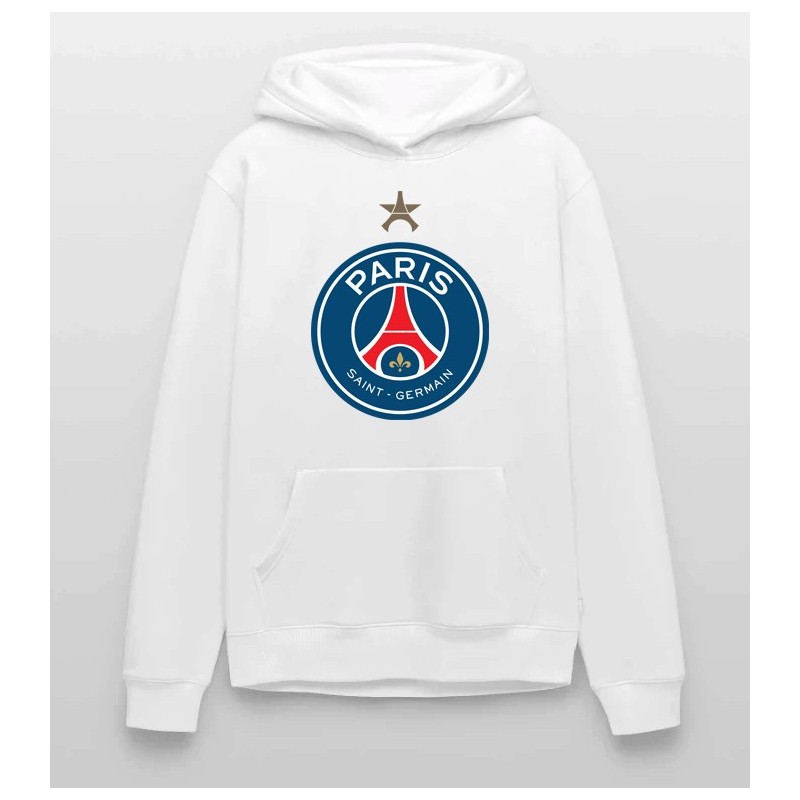 Sweat à capuche Homme PSG logo anti Om