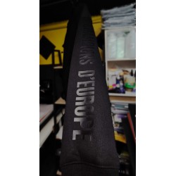 Sweat à capuche Homme PSG Champions d'Europe Full black Legend