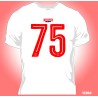 T-shirt PSG De Père en Fils - 100% Coton 190g - Homme