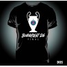 T-shirt PSG Road to Budapest - Finale 2026 - Homme 100% Coton