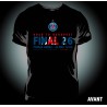 T-shirt PSG Road to Budapest - Finale 2026 - Homme 100% Coton