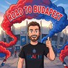 T-shirt PSG Road to Budapest - Finale 2026 - Homme 100% Coton