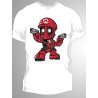 T-shirt Homme DeadPool Mario