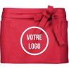 Tablier Court Personnalisé Multi-Poches DTF | Coton 280g