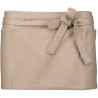 Tablier Court Personnalisé Multi-Poches DTF | Coton 280g