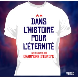 T-shirt PSG Pour l'éternité  - Finale 2026 - Homme100% Coton