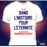 T-shirt PSG Pour l'éternité  - Finale 2026 - Homme100% Coton