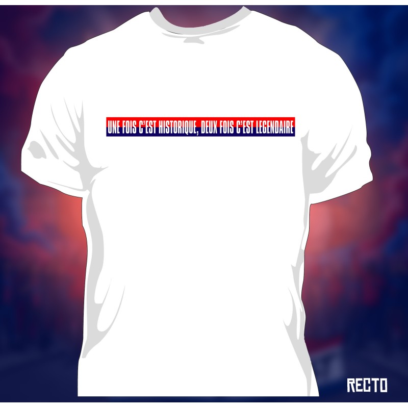 T-shirt PSG Pour l'éternité  - Finale 2026 - Homme100% Coton