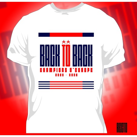 T-shirt PSG Back To Back  - Finale 2026 - Homme100% Coton