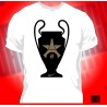 T-shirt PSG Back To Back Champions d'Europe 26 - Homme100% Coton