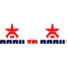 T-shirt PSG Back To Back Champions d'Europe 26 - Homme100% Coton