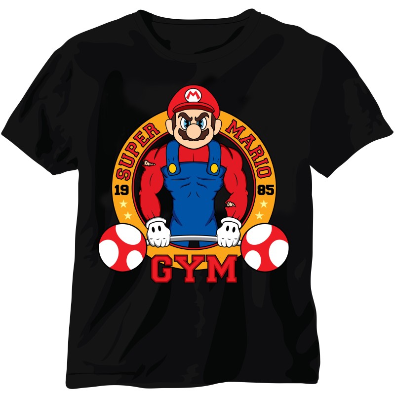 de T-shirt Enfant Mario Gym