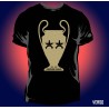 T-shirt Homme PSG Back To Back 2 étoiles OR