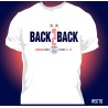 T-shirt Enfant PSG Back To Back rouge et bleu