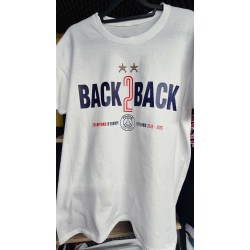 T-shirt Enfant PSG Back To Back rouge et bleu