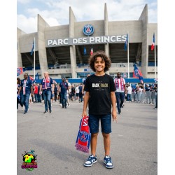 T-shirt Enfant PSG Back To Back 2 étoiles OR & white