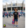 T-shirt Enfant PSG Back To Back 2 étoiles OR & white