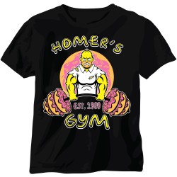 T-shirt Homme Homer Gym