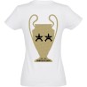T-shirt Femme PSG Back To Back Full OR