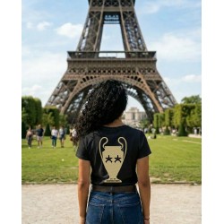 T-shirt Femme PSG Back To Back Full OR