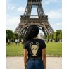 T-shirt Femme PSG Back To Back Full OR