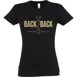 T-shirt Femme PSG Back To Back Full OR
