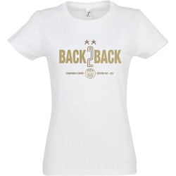 T-shirt Femme PSG Back To Back Full OR