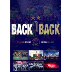 Cadre PSG Back to Back Premium A4 / A3 | Un Brin de Custom