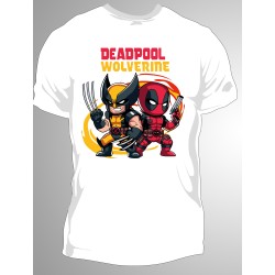 T-shirt Homme DeadPool & Wolverine