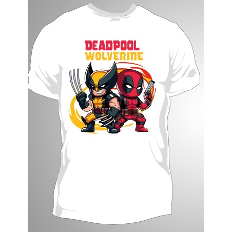 T-shirt Homme DeadPool & Wolverine