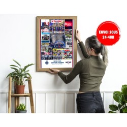 Cadre PSG Final 30 Mai 2026 Premium A4 / A3 | Un Brin de Custom