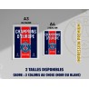 Cadre PSG Champions d'Europe 2026 Premium A4 / A3 | Un Brin de Custom